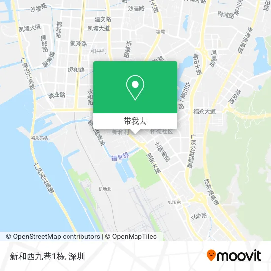新和西九巷1栋地图