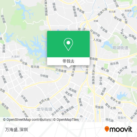 万海盛地图