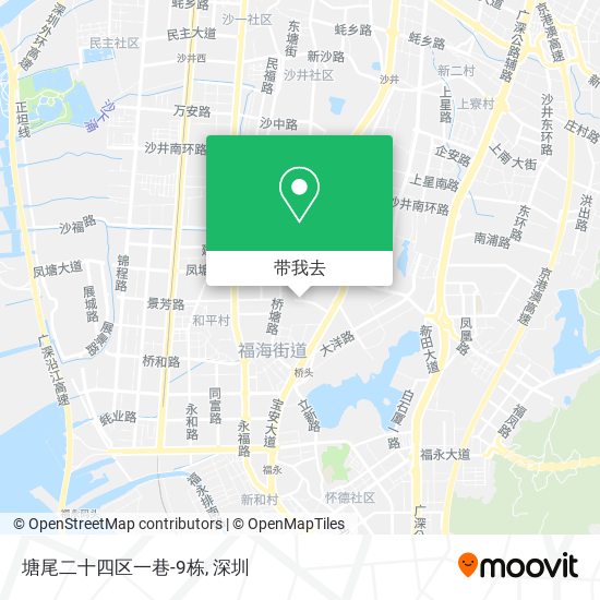 塘尾二十四区一巷-9栋地图