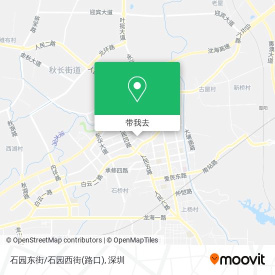 石园东街/石园西街(路口)地图