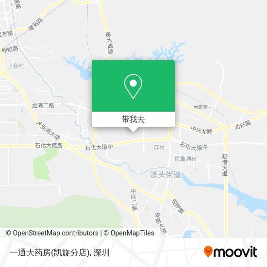 一通大药房(凯旋分店)地图
