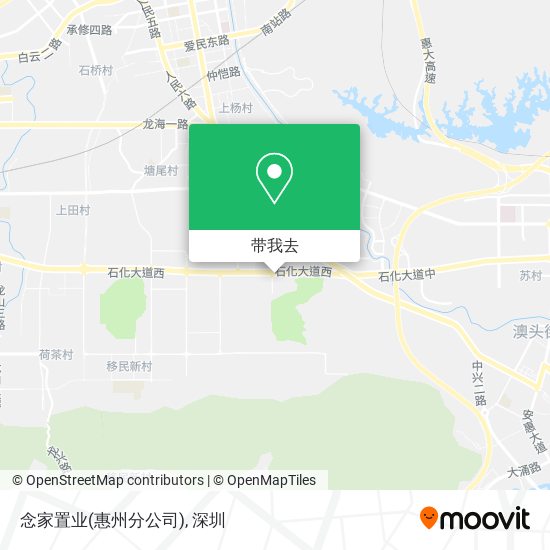 念家置业(惠州分公司)地图