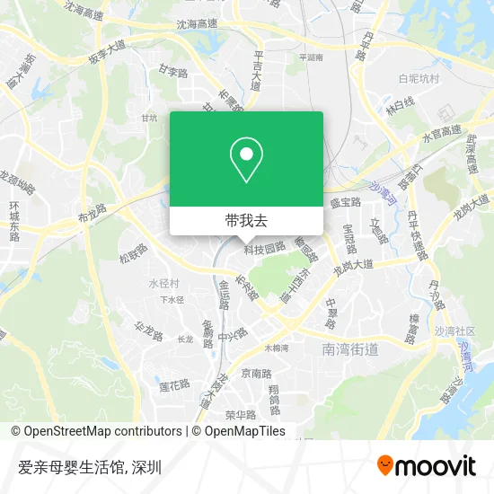 爱亲母婴生活馆地图