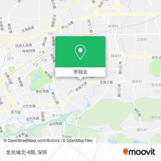 龙光城北-4期地图