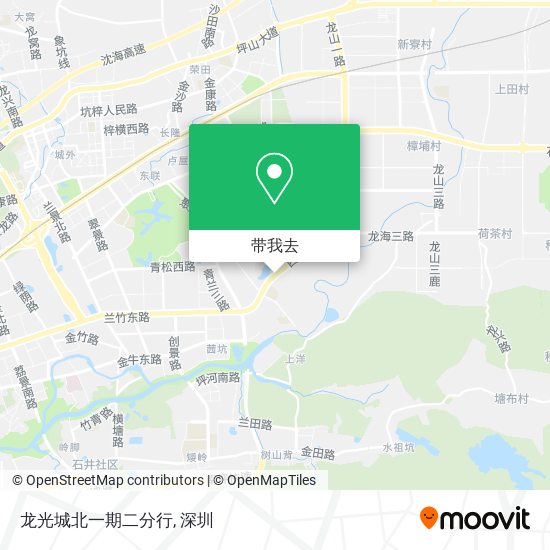 龙光城北一期二分行地图
