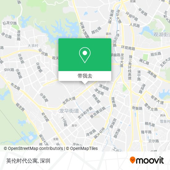 英伦时代公寓地图