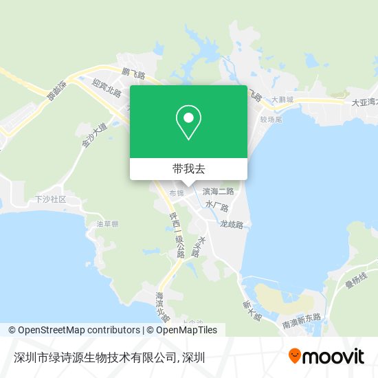 深圳市绿诗源生物技术有限公司地图