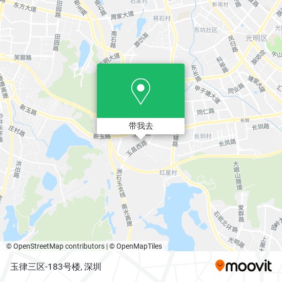 玉律三区-183号楼地图