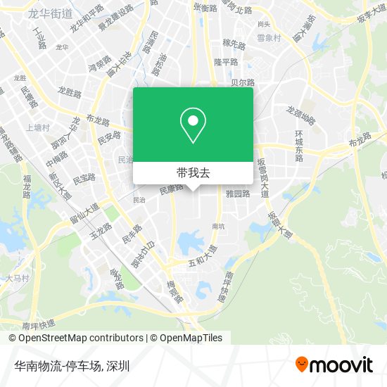 华南物流-停车场地图