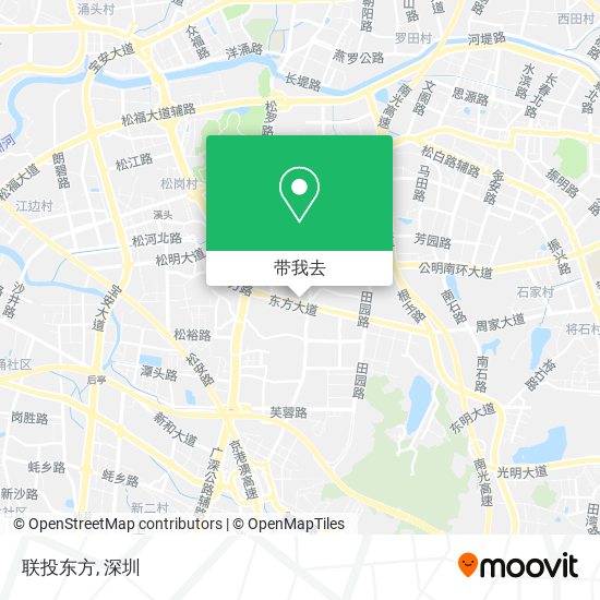 联投东方地图
