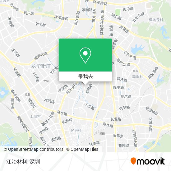 江冶材料地图