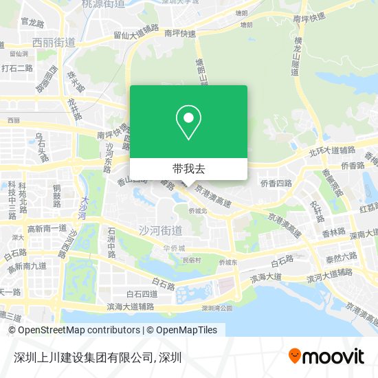 深圳上川建设集团有限公司地图