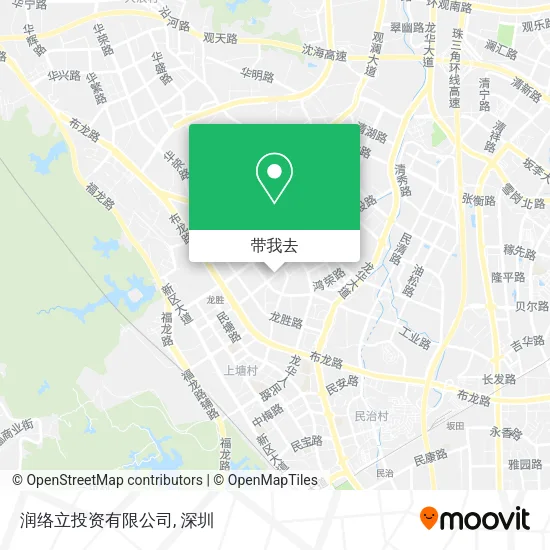 润络立投资有限公司地图