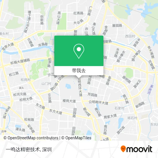 一鸣达精密技术地图