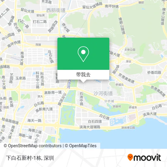 下白石新村-1栋地图