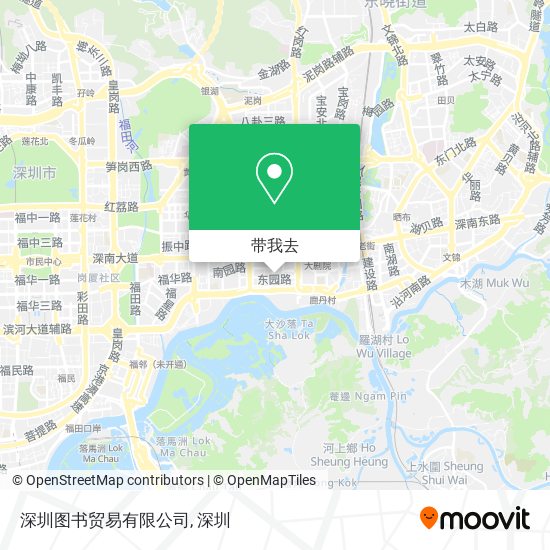 深圳图书贸易有限公司地图