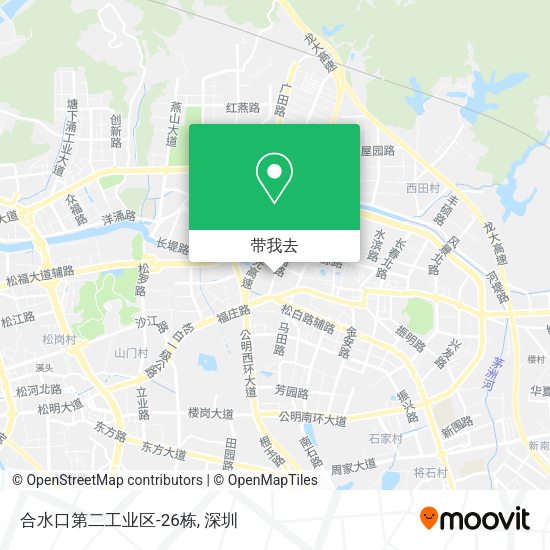 合水口第二工业区-26栋地图