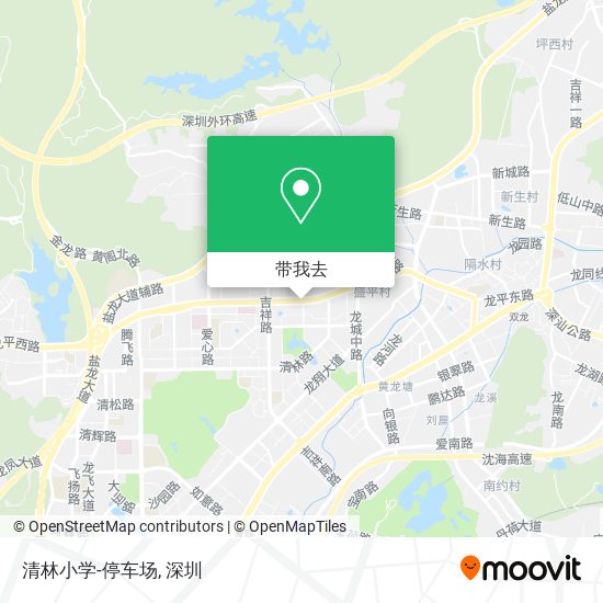清林小学-停车场地图