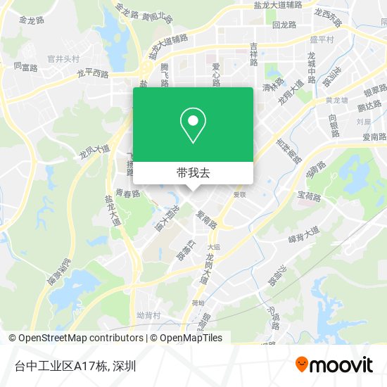 台中工业区A17栋地图