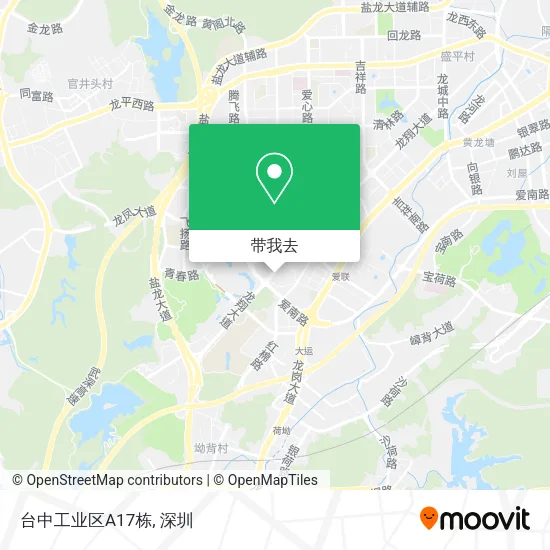 台中工业区A17栋地图