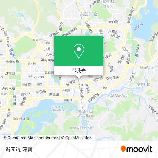 新园路地图