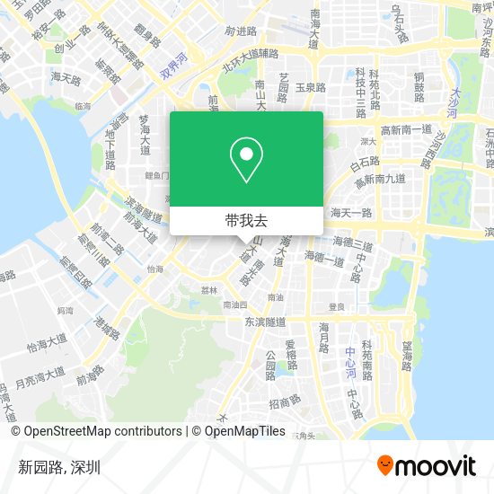 新园路地图