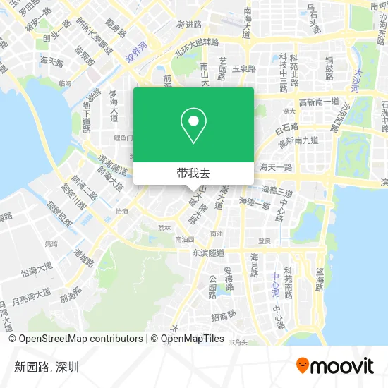 新园路地图