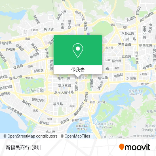 新福民商行地图