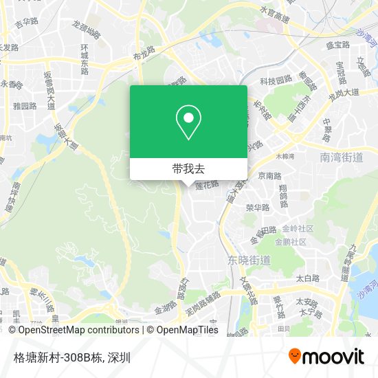格塘新村-308B栋地图