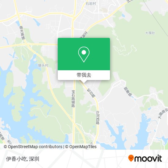 伊香小吃地图