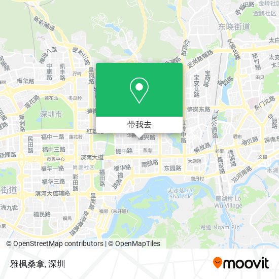雅枫桑拿地图