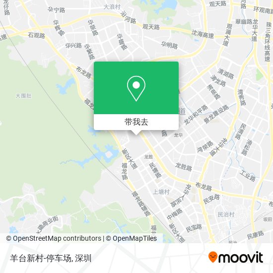 羊台新村-停车场地图