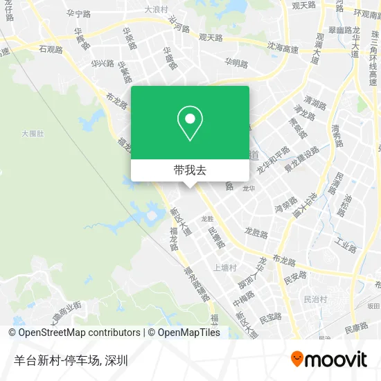 羊台新村-停车场地图