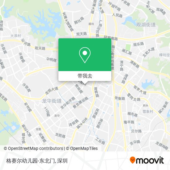 格赛尔幼儿园-东北门地图