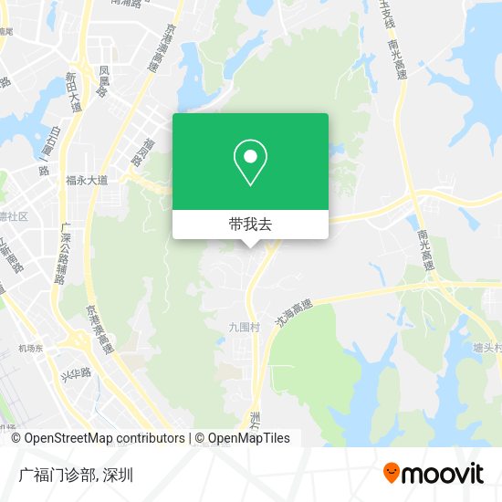 广福门诊部地图