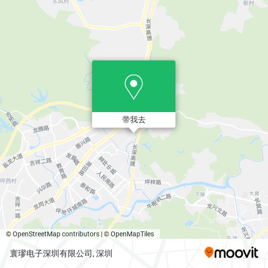 寰璆电子深圳有限公司地图