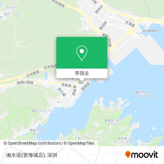 湘水谣(壹海城店)地图