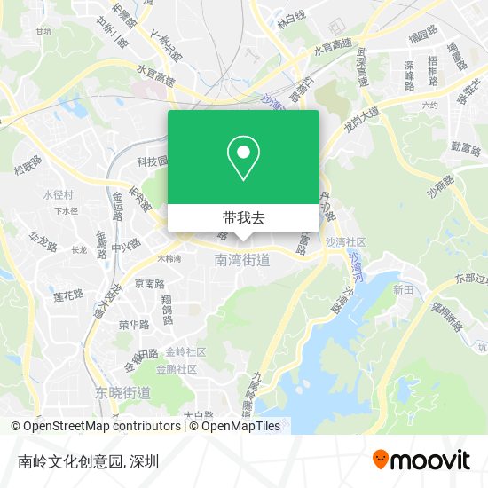 南岭文化创意园地图