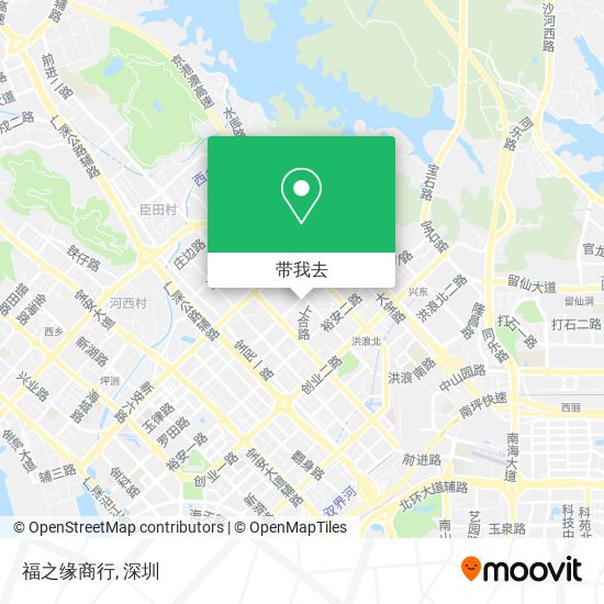 福之缘商行地图