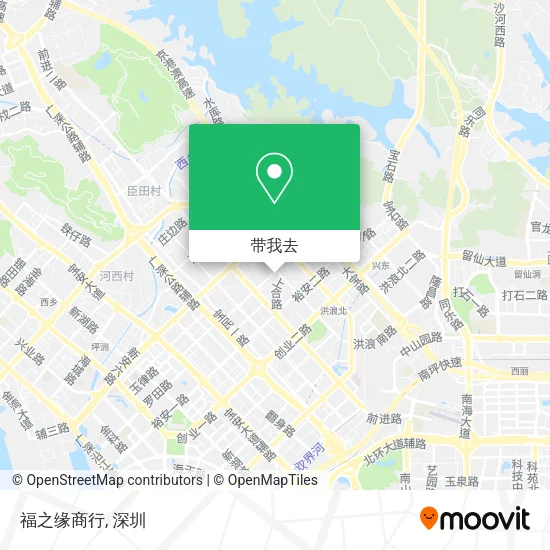 福之缘商行地图