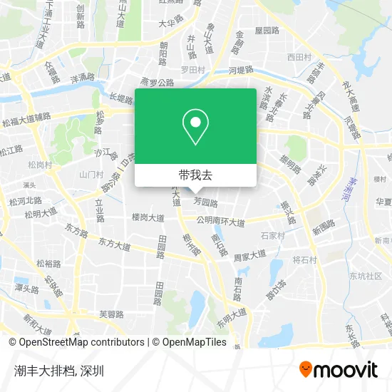 潮丰大排档地图