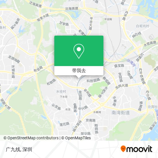 广九线地图