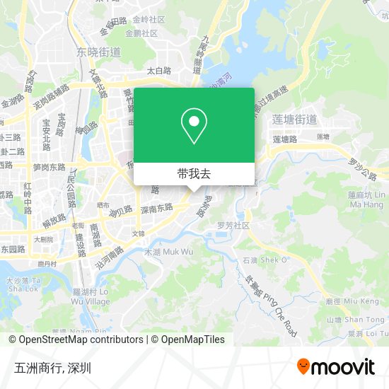 五洲商行地图