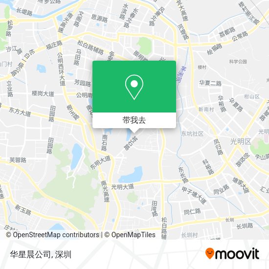 华星晨公司地图