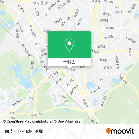 向南三区-18栋地图