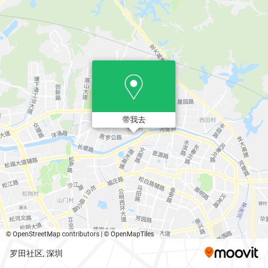 罗田社区地图