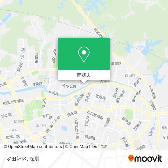 罗田社区地图