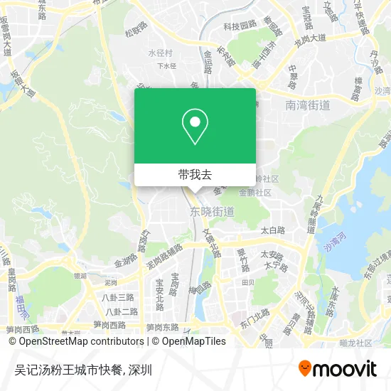 吴记汤粉王城市快餐地图