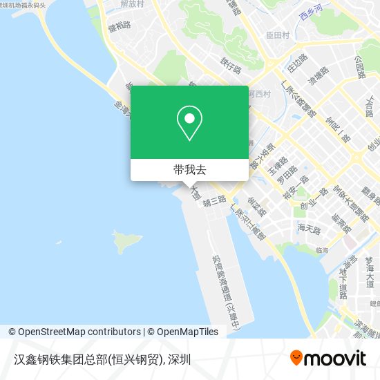 汉鑫钢铁集团总部(恒兴钢贸)地图