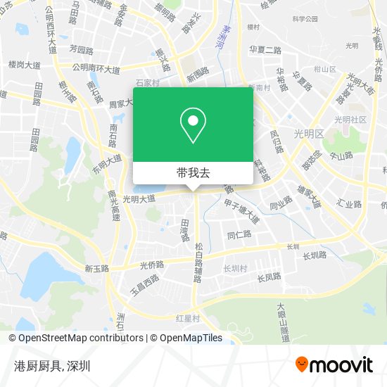 港厨厨具地图